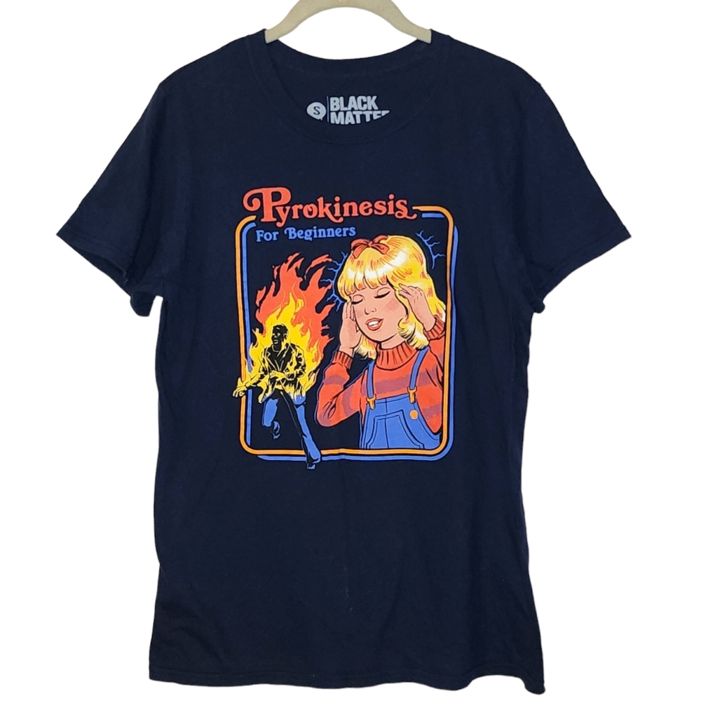 Black Matter | Pyrokinesis For Beginners Tshirt